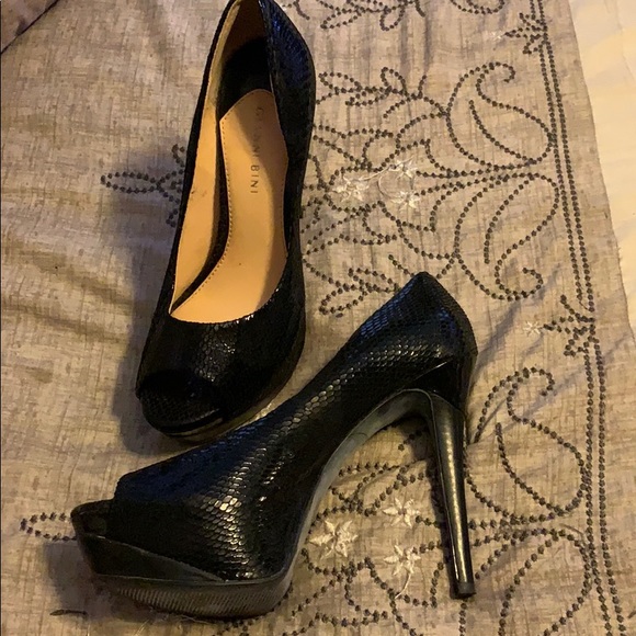 Gianni Bini womens 8.5 platform open toe shoe - Picture 1 of 1